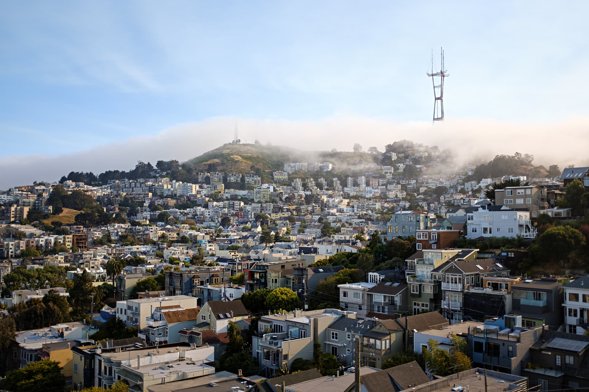 Castro up to Tank Hill